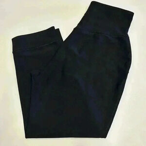 Old Navy Powersoft High Waisted Cropped  Pants Women's Medium Exercise